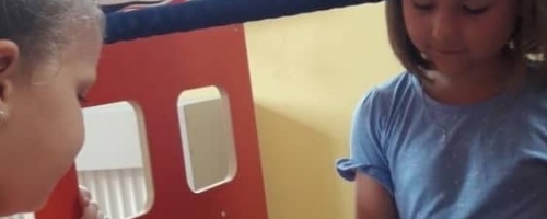 Przedszkolaki lubią uczyć się  języka obcego poprzez ruch