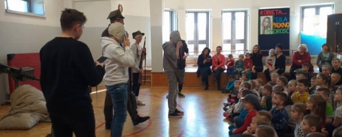 Spotkanie z historyczną grupą rekonstrukcyjną
