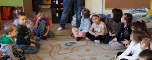 Pan elektronik zaprezentował dzieciom swój zawód