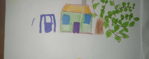 Sześciolatki zdalnie pracują
