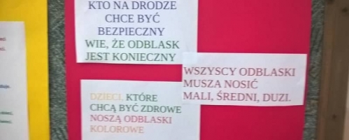 Hasła zachęcające do noszenia odblasków
