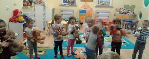 DZIEŃ PLUSZOWEGO MISIA W GRUPIE TYGRYSKÓW