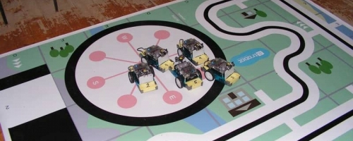 Programujemy roboty - czujnik linii (21.05.2018r.)