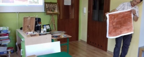 Warsztaty malarskie z udziałem profesjonalnego Artysty - Malarza