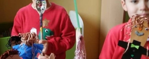 ,,Pracowite pszczółki” - projektują kukiełki