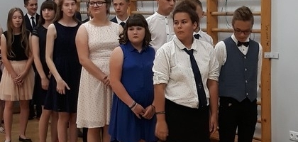 Pożegnanie klasy ósmej - galeria 1